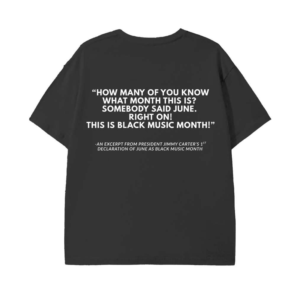 The Making of Black Music Month Tee – President Jimmy Carter Lawn Photo Shirt | Black Music History Apparel | St. Clair Collection
